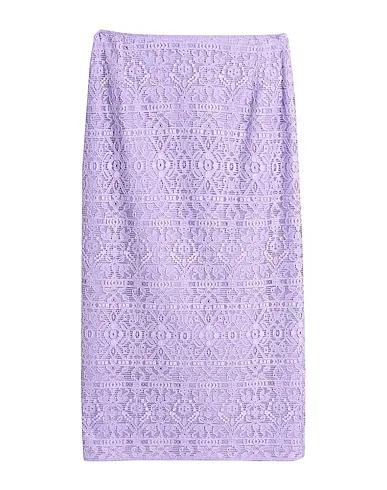 Lilac Lace Midi skirt