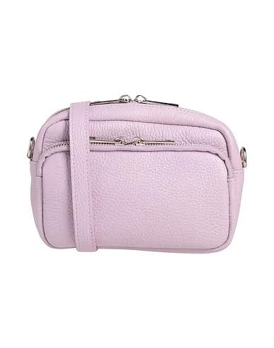 Lilac Leather Cross-body bags