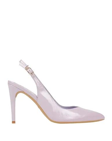 Lilac Leather Pump