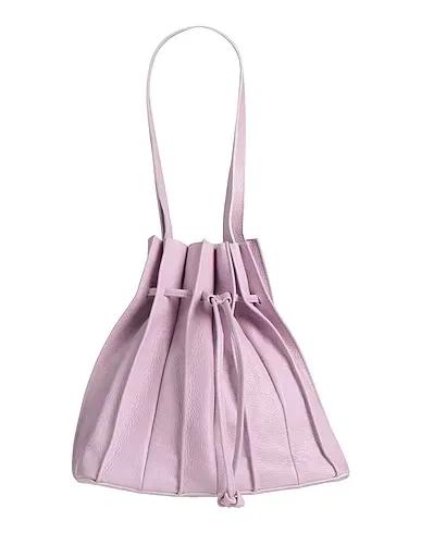 Lilac Leather Shoulder bag