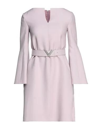 Lilac Plain weave Office dress
