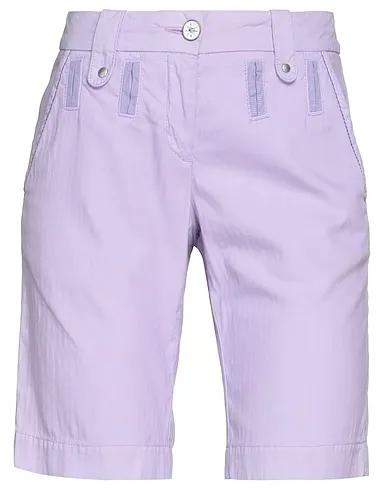 Lilac Plain weave Shorts & Bermuda