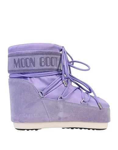 Lilac Satin Ankle boot MOON BOOT CLASSIC LOW SATIN CROCUS

