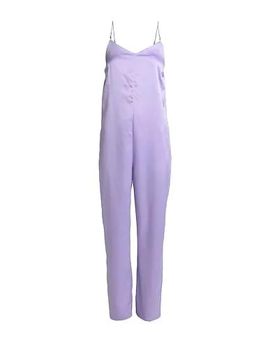 Lilac Satin Jumpsuit/one piece