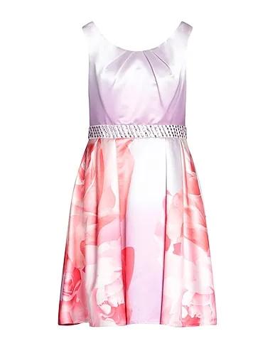 Lilac Satin Midi dress