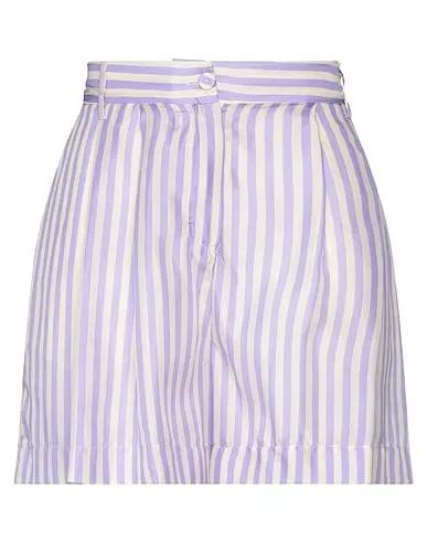 Lilac Satin Shorts & Bermuda