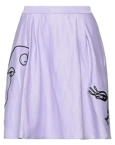 Lilac Sweatshirt Mini skirt
