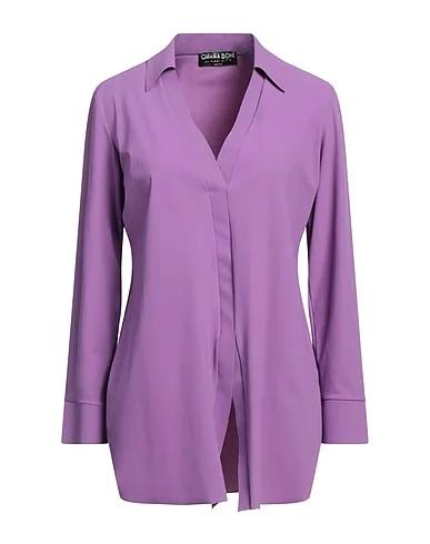Lilac Synthetic fabric Blouse