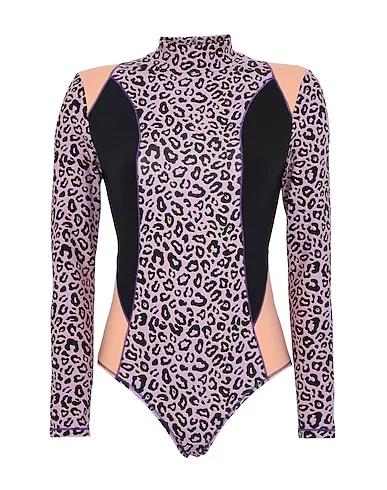 Lilac Synthetic fabric Bodysuit