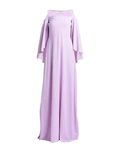 Lilac Synthetic fabric Long dress