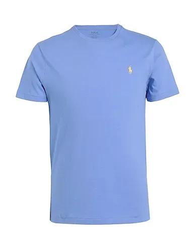 Lilac T-shirt CUSTOM SLIM FIT JERSEY CREWNECK T-SHIRT
