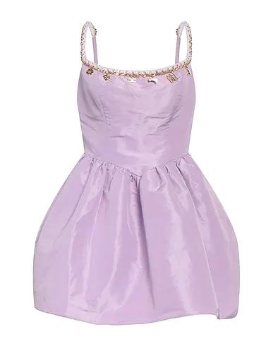 Lilac Taffeta Short dress