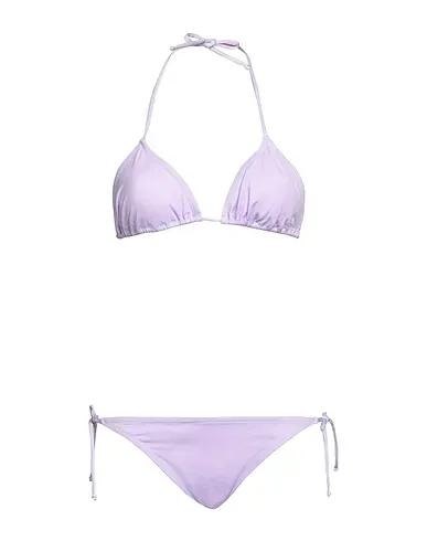Lilac Techno fabric Bikini