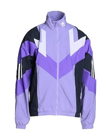 Lilac Techno fabric Jacket adidas REKIVE WOVEN TRACKTOP
