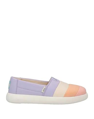 Lilac Techno fabric Loafers