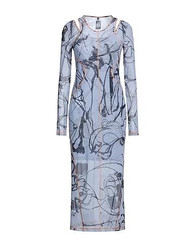 Lilac Tulle Midi dress