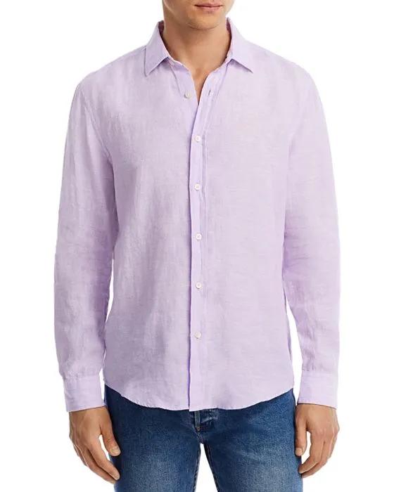 Linen Yarn-Dyed Solid Classic Fit Shirt - 100% Exclusive 