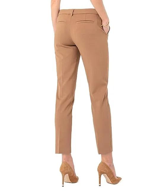 Liverpool Petite Kelsey Straight Leg Trousers in Super Stretch Ponte Knit