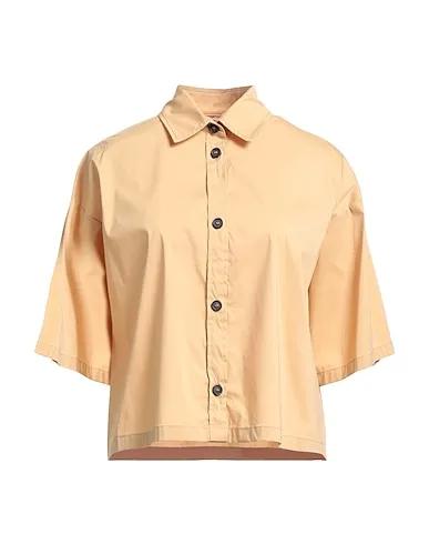 LIVIANA CONTI | Camel Women‘s Solid Color Shirts & Blouses