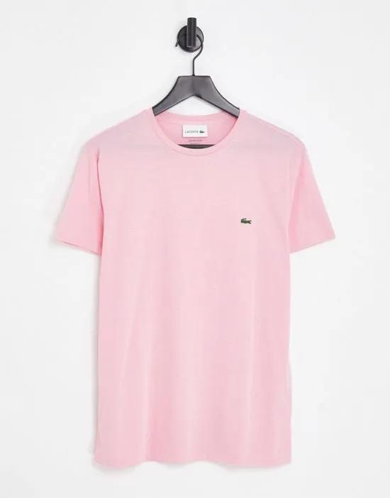 logo t-shirt in pink
