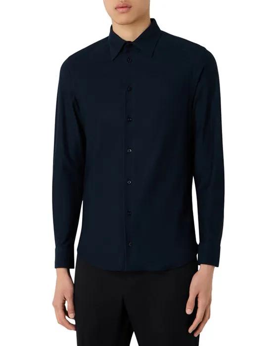 Long Sleeve Button Front Shirt