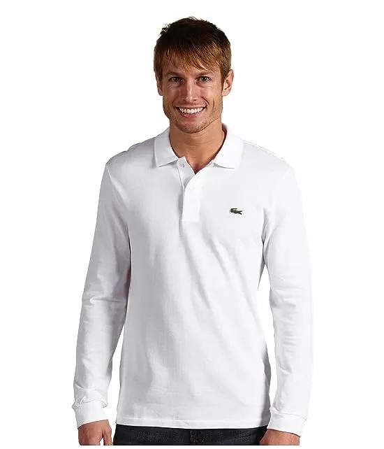 Long Sleeve Classic Pique Polo Shirt