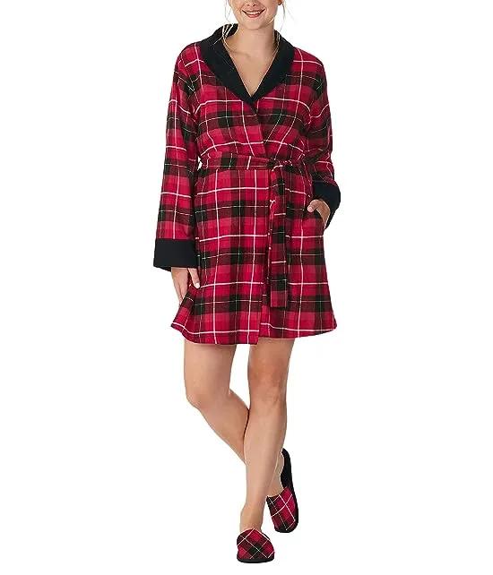Long Sleeve French Terry Lined Robe