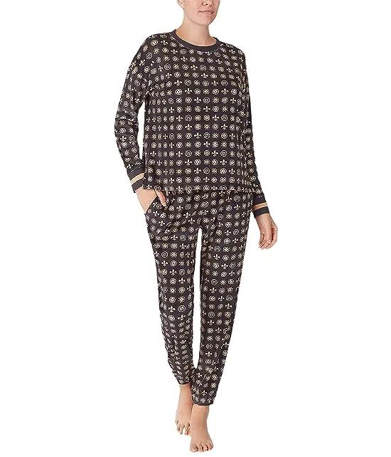 Long Sleeve Joggers Pajama Set