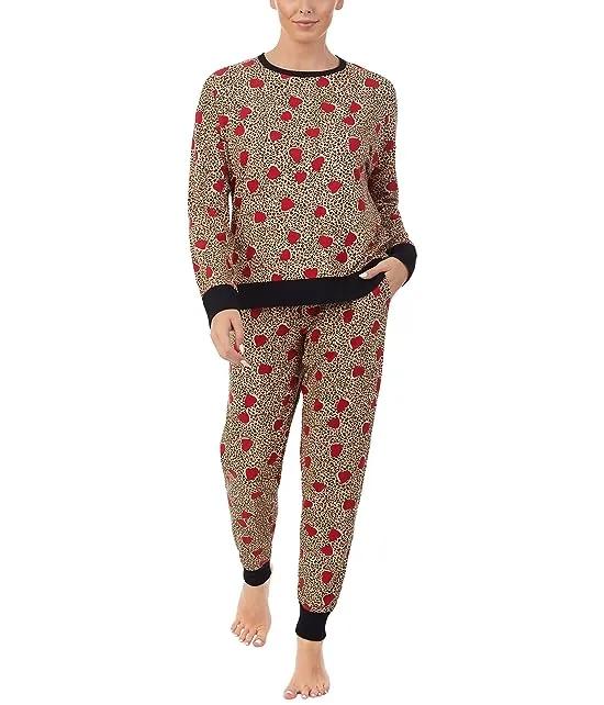 Long Sleeve Joggers Pajama Set