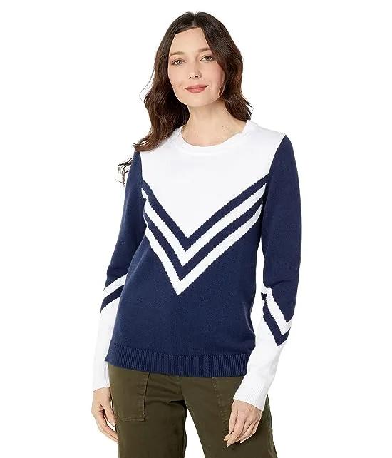 Long Sleeve Mckenna Chevron Sweater