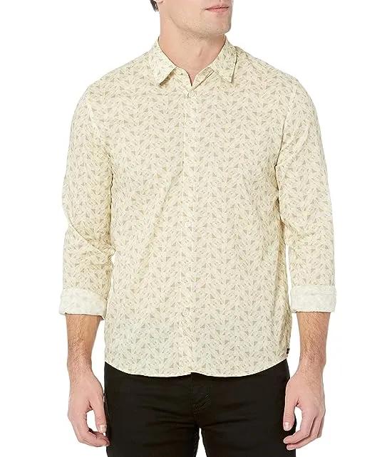 Long Sleeve On Point Stretch Woven Shirt