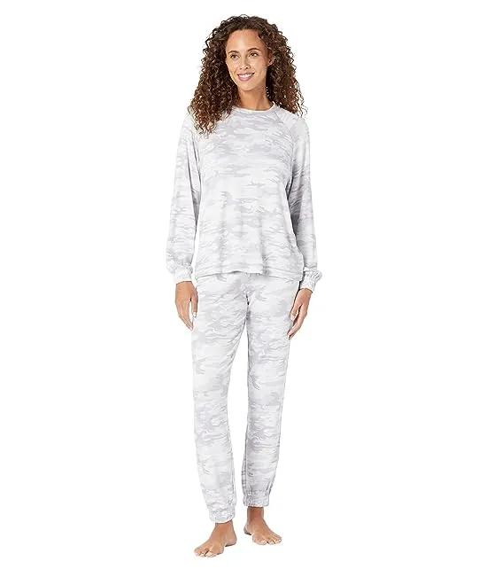 Long Sleeve Popover and Joggers PJ Set