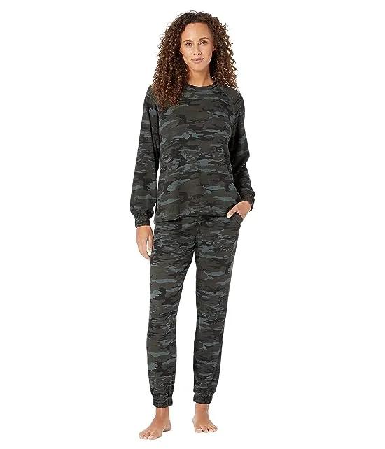 Long Sleeve Popover and Joggers PJ Set