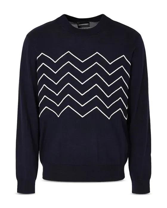 Long Sleeve Pullover Crewneck Sweater