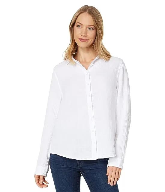 Long Sleeve Taylor Cotton Gauze Shirt