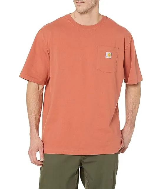 Loose Fit Heavyweight Short Sleeve Pocket T-Shirt