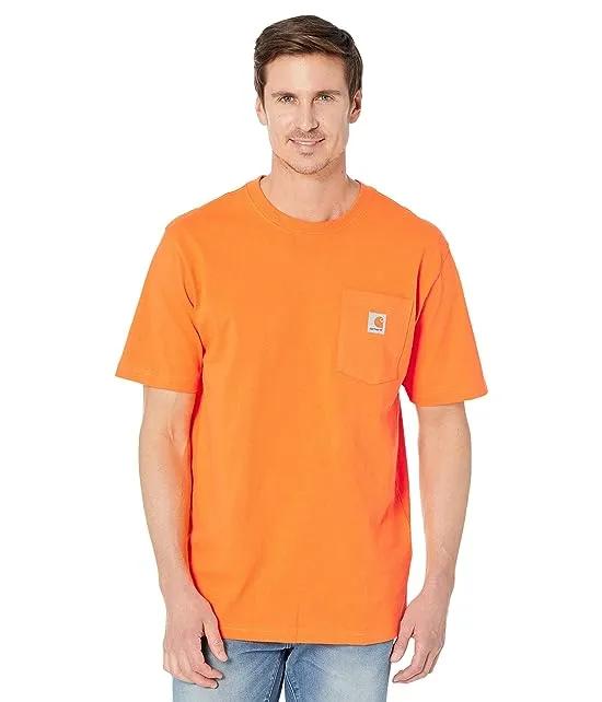 Loose Fit Heavyweight Short Sleeve Pocket T-Shirt