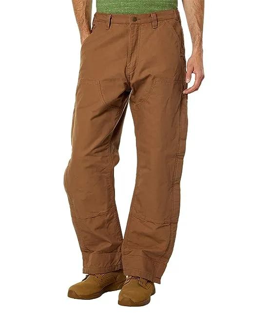 Loose Fit Washed Duck Insulated Pants