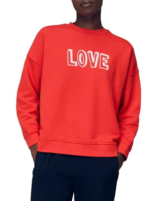 Love Logo Sweatshirt