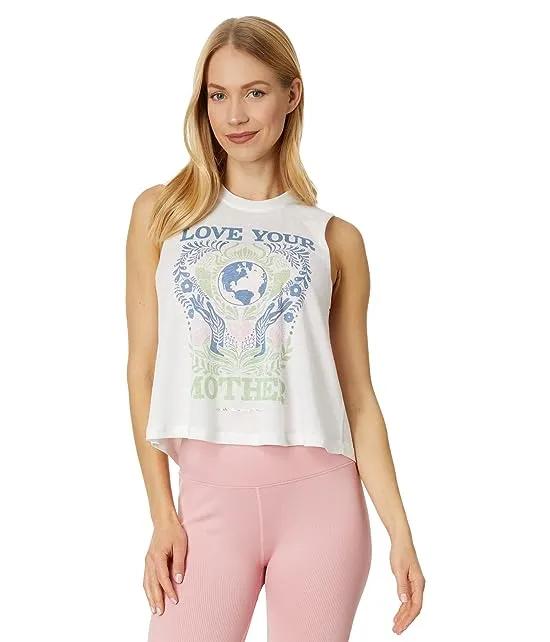 Love Your Mother Crop Tank