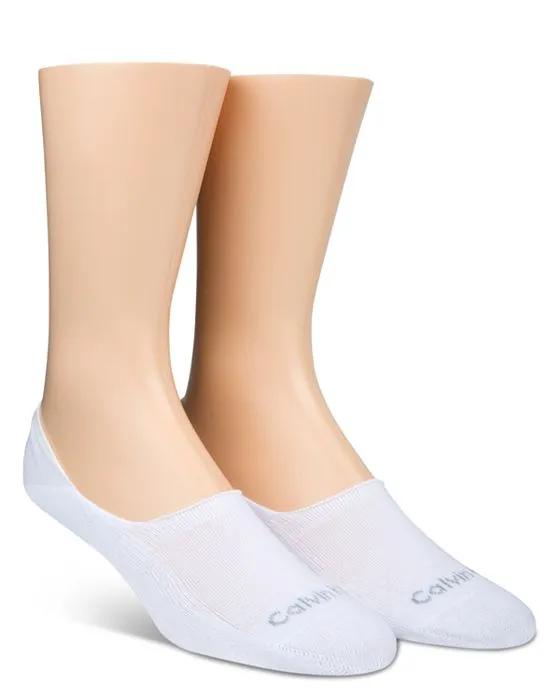 Low Cut Cushion Sole Socks, Pack of 2