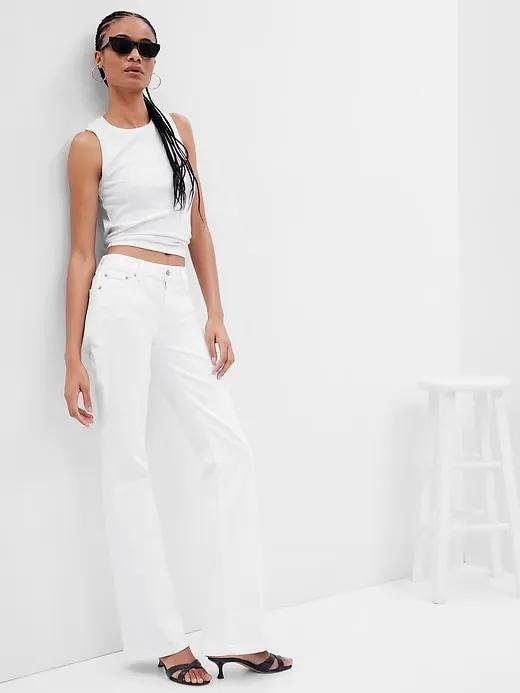 Low Rise '70s Flare Jeans with Washwell