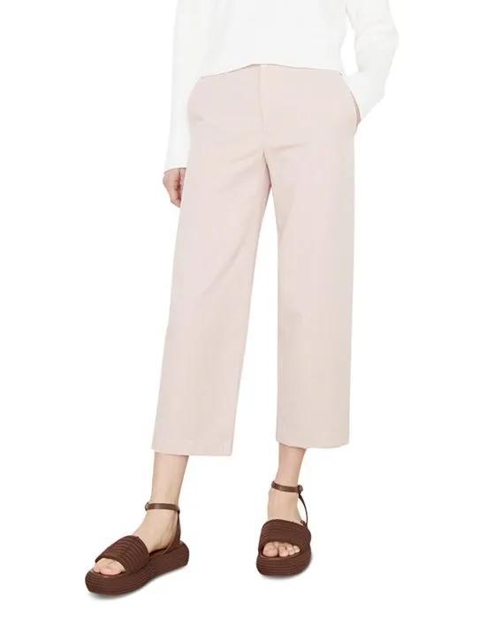 Low Rise Cropped Pants