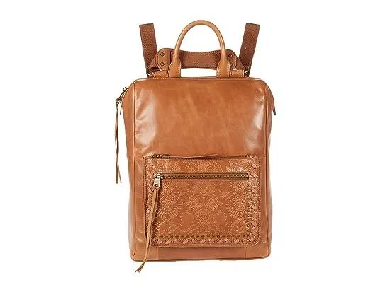 Loyola Leather Convertible Backpack
