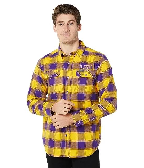 LSU Tigers CLG Flare Gun™ Flannel Long Sleeve Shirt