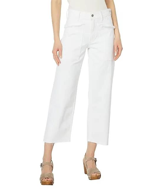 Lucky Legend High-Rise Wide Leg Jeans in Bright White
