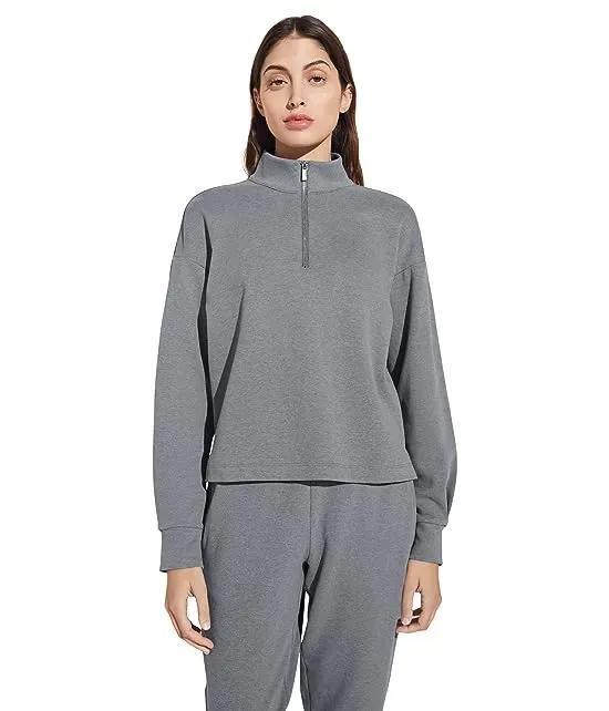 Luxe Sweats Zip Pullover