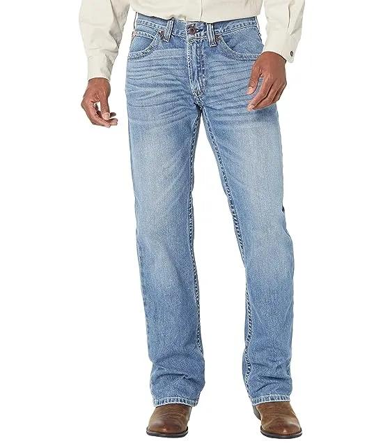 M2 Traditional Relaxed Stretch Gage Stackable Bootcut Jeans