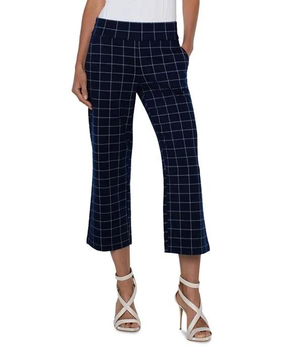 Mabel Pull On Cropped Flared Pants