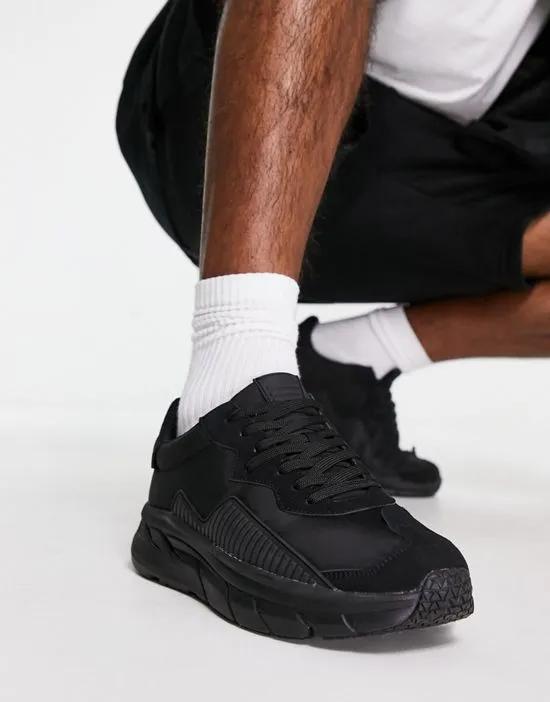 mace sneakers in black